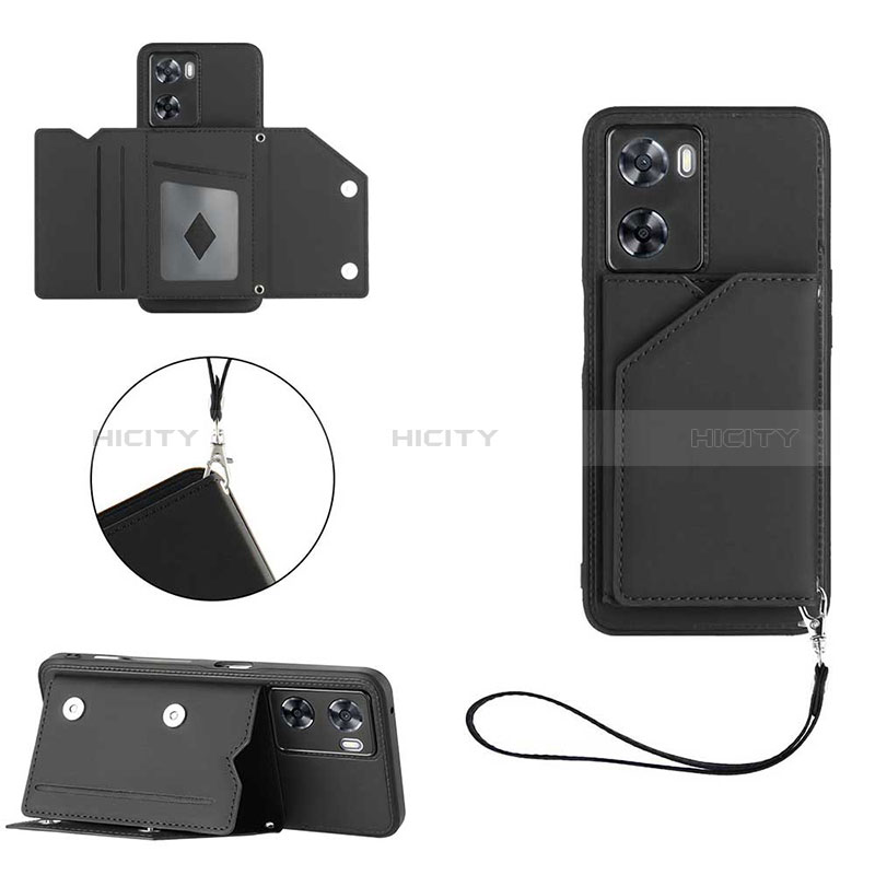 Funda Lujo Cuero Carcasa YB1 para Oppo A57 4G