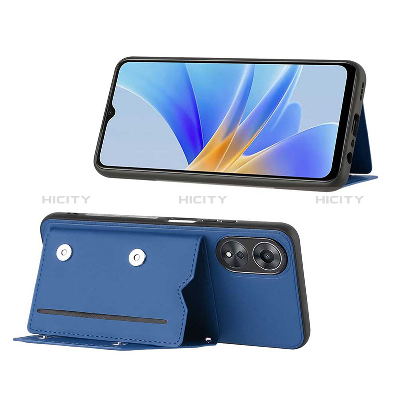 Funda Lujo Cuero Carcasa YB1 para Oppo A78 5G