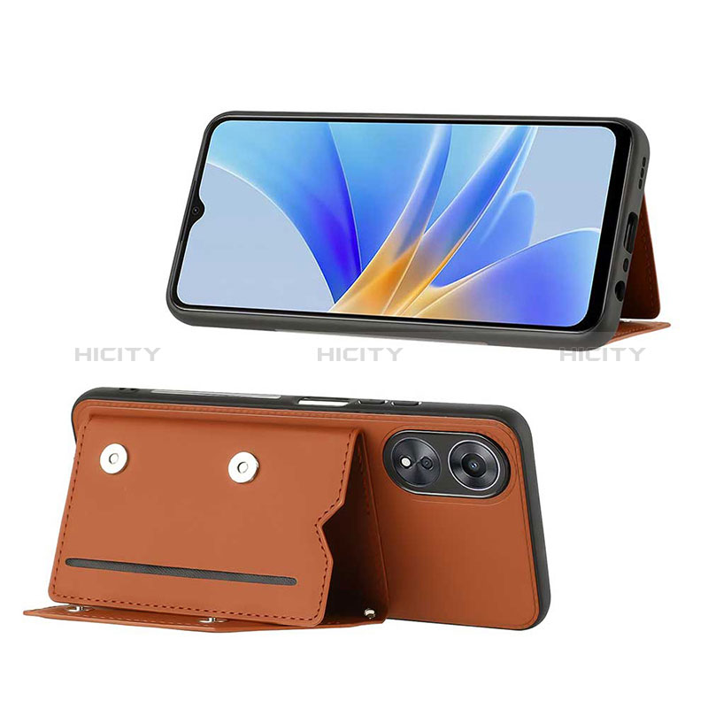 Funda Lujo Cuero Carcasa YB1 para Oppo A78 5G