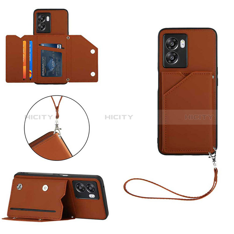 Funda Lujo Cuero Carcasa YB1 para Realme V23 5G