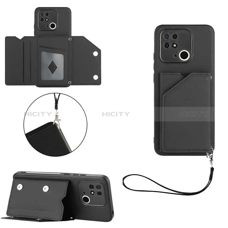 Funda Lujo Cuero Carcasa YB1 para Xiaomi Redmi 10C 4G