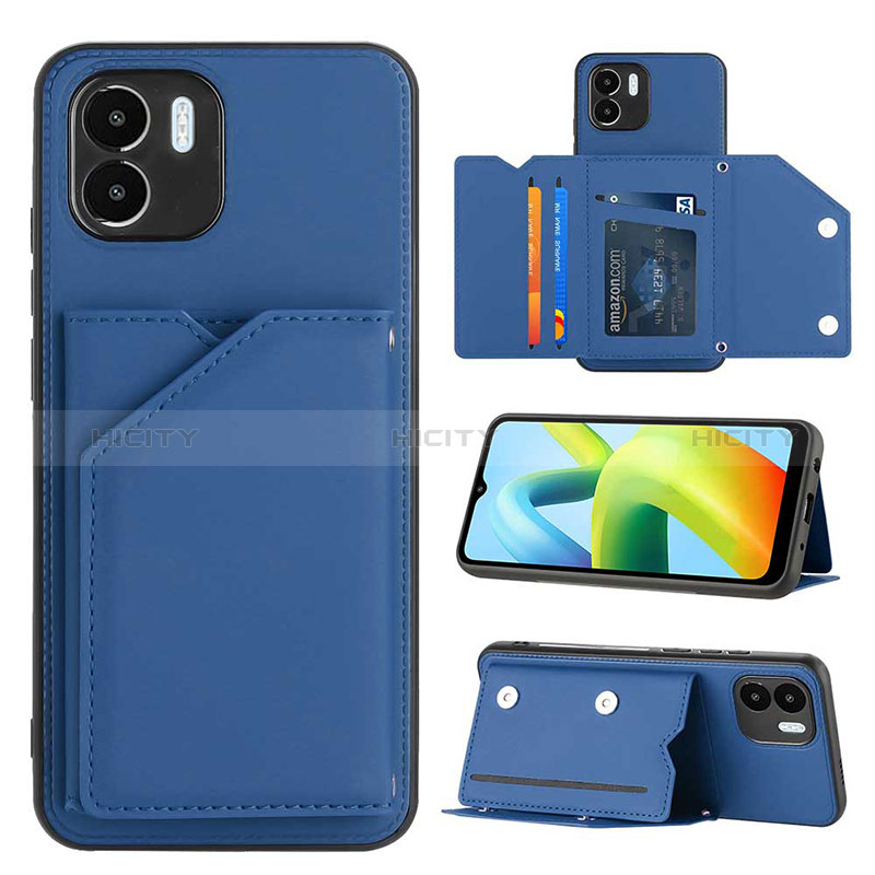 Funda Lujo Cuero Carcasa YB1 para Xiaomi Redmi A2 Plus Azul