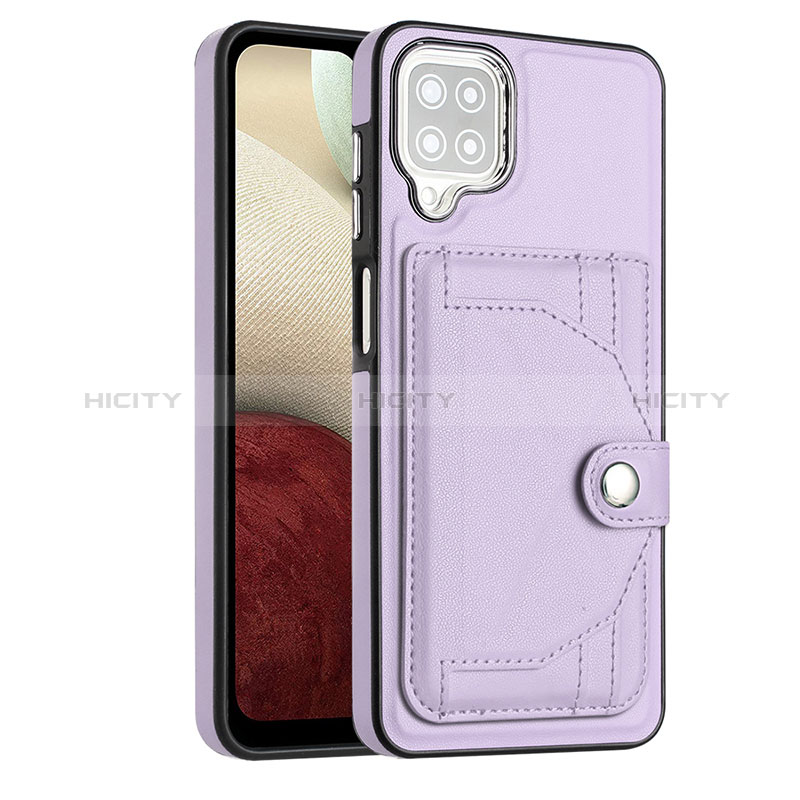 Funda Lujo Cuero Carcasa YB2 para Samsung Galaxy A12 Nacho