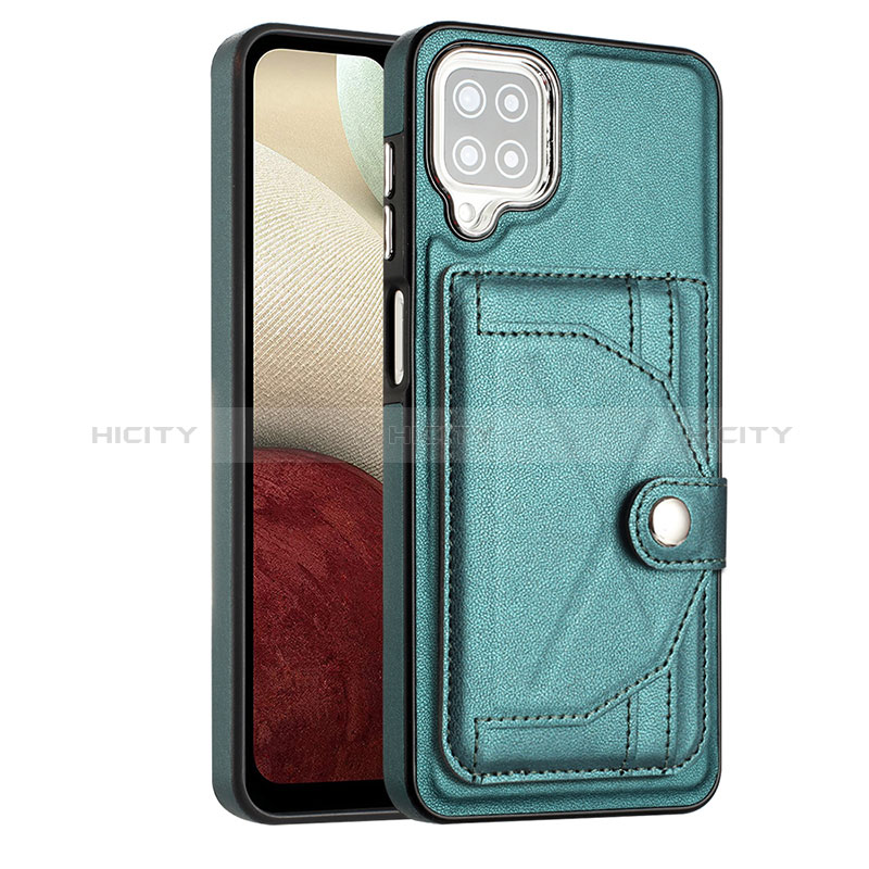 Funda Lujo Cuero Carcasa YB2 para Samsung Galaxy A12 Nacho