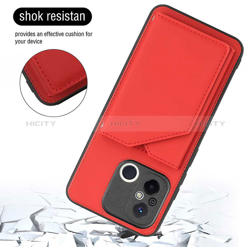 Funda Lujo Cuero Carcasa YB2 para Xiaomi Poco C55