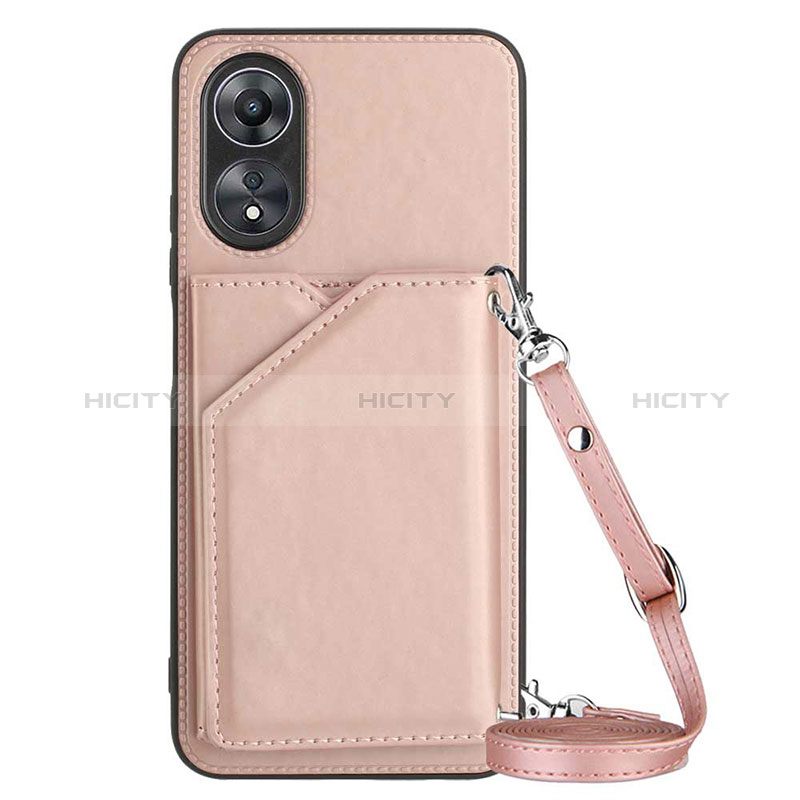 Funda Lujo Cuero Carcasa YB3 para Oppo A17