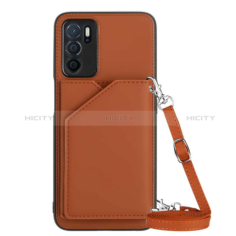 Funda Lujo Cuero Carcasa YB3 para Oppo A54s