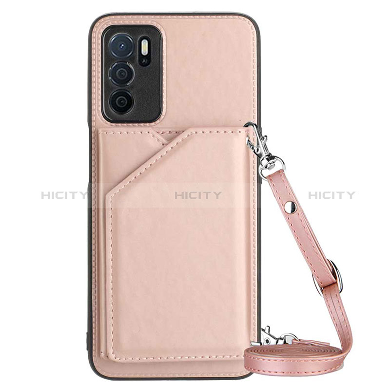 Funda Lujo Cuero Carcasa YB3 para Oppo A54s