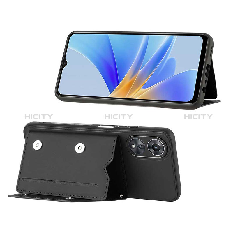 Funda Lujo Cuero Carcasa YB3 para Oppo A78 5G