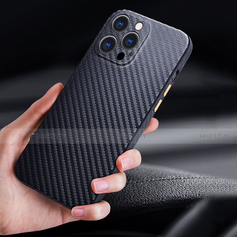 Funda Lujo Fibra de Carbon Carcasa Twill C01 para Apple iPhone 14 Plus