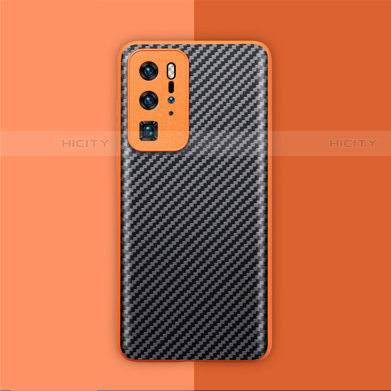 Funda Lujo Fibra de Carbon Carcasa Twill para Huawei P40 Pro