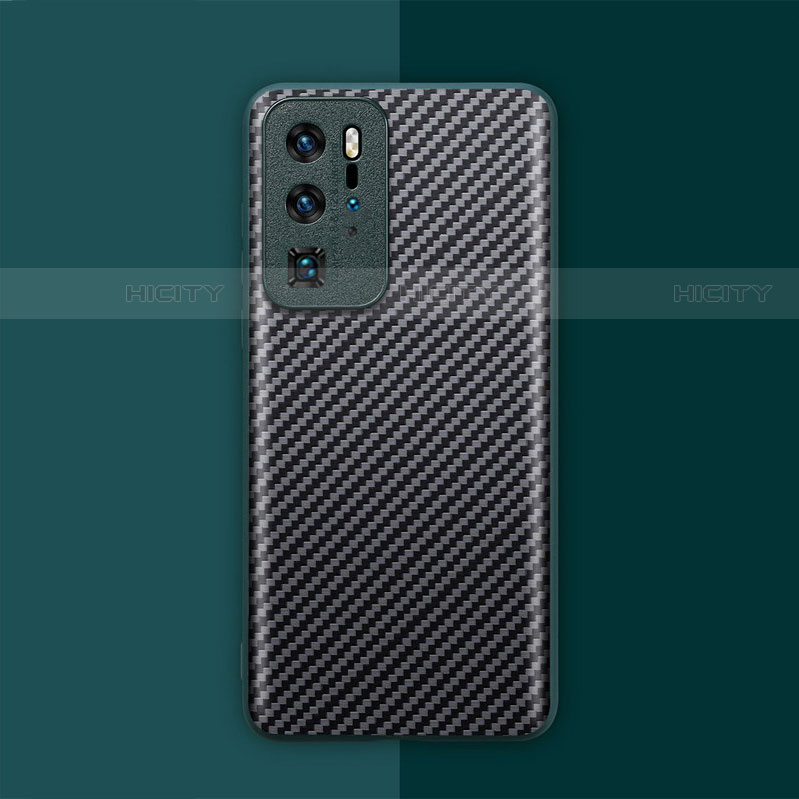 Funda Lujo Fibra de Carbon Carcasa Twill para Huawei P40 Pro