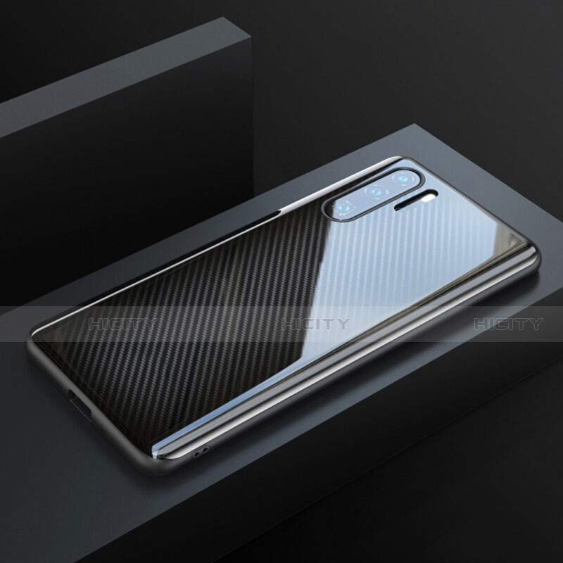 Funda Lujo Fibra de Carbon Carcasa Twill T01 para Huawei P30 Pro