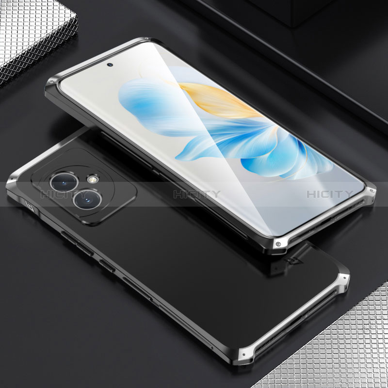Funda Lujo Marco de Aluminio Carcasa 360 Grados para Huawei Honor 100 5G