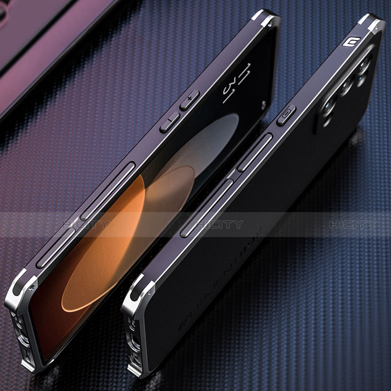 Funda Lujo Marco de Aluminio Carcasa 360 Grados para Oppo Find X3 Lite 5G