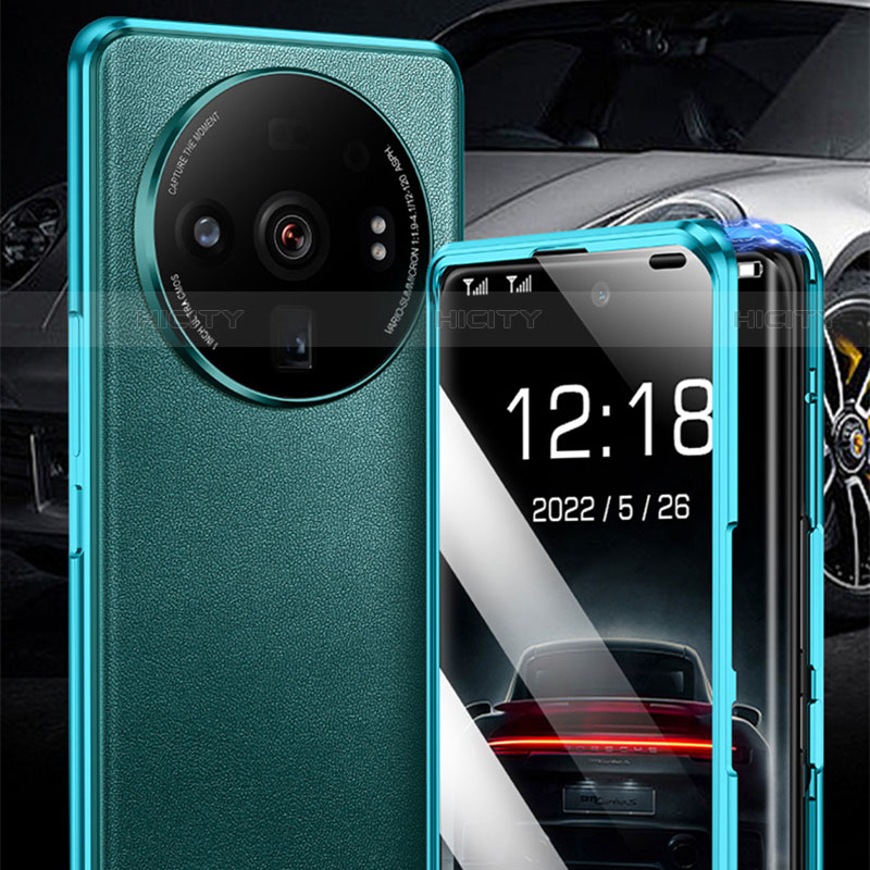Funda Lujo Marco de Aluminio Carcasa 360 Grados para Xiaomi Mi 12 Ultra 5G