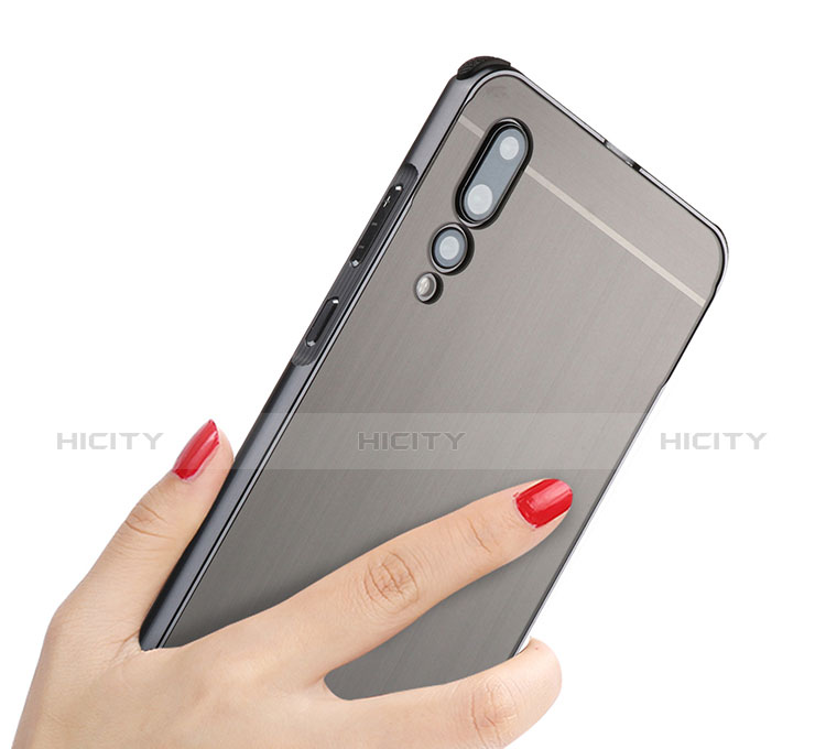 Funda Lujo Marco de Aluminio Carcasa A01 para Huawei P20 Pro