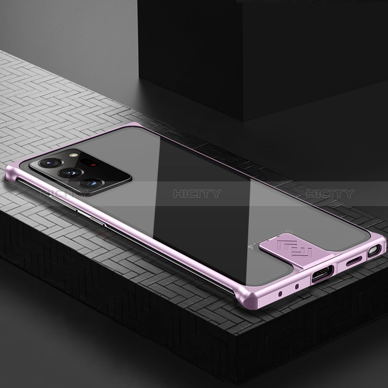Funda Lujo Marco de Aluminio Carcasa LK1 para Samsung Galaxy Note 20 Ultra 5G