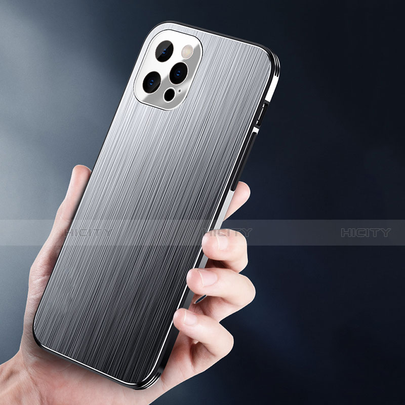 Funda Lujo Marco de Aluminio Carcasa M01 para Apple iPhone 13 Pro