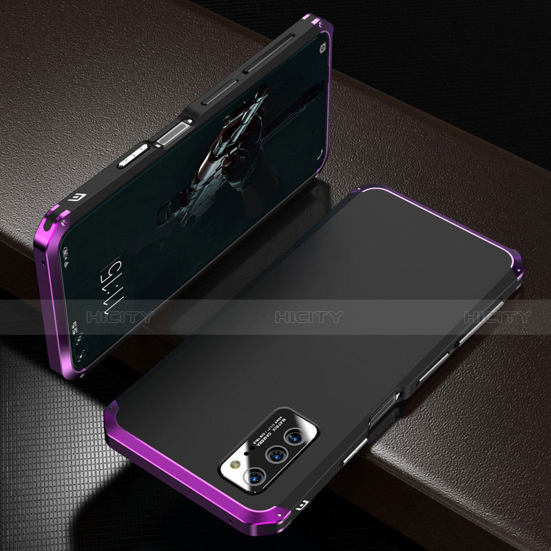 Funda Lujo Marco de Aluminio Carcasa M01 para Huawei Honor View 30 5G