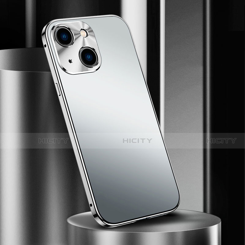 Funda Lujo Marco de Aluminio Carcasa M02 para Apple iPhone 13