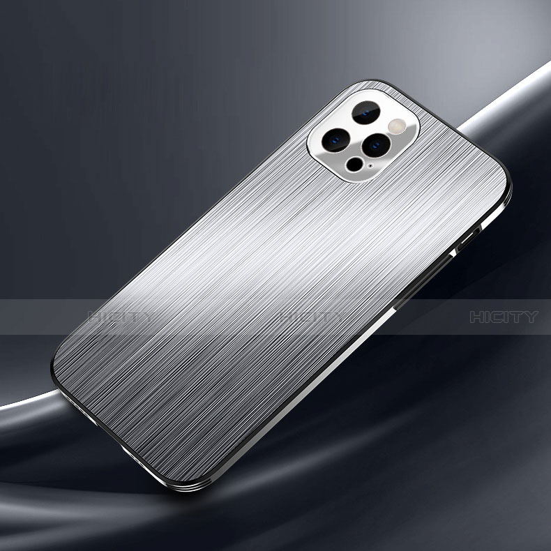 Funda Lujo Marco de Aluminio Carcasa M02 para Apple iPhone 13 Pro Max