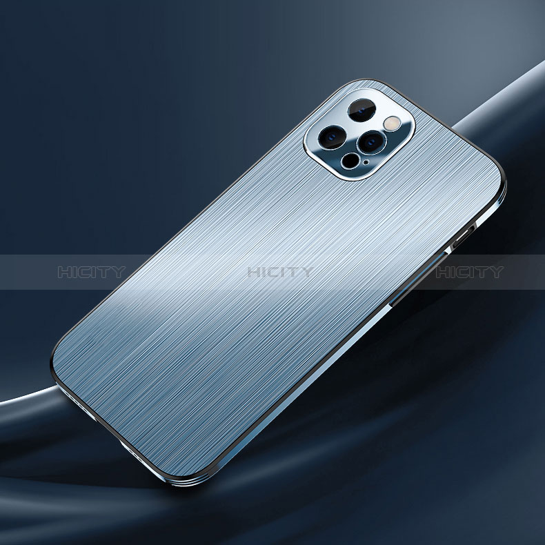 Funda Lujo Marco de Aluminio Carcasa M02 para Apple iPhone 14 Pro Max