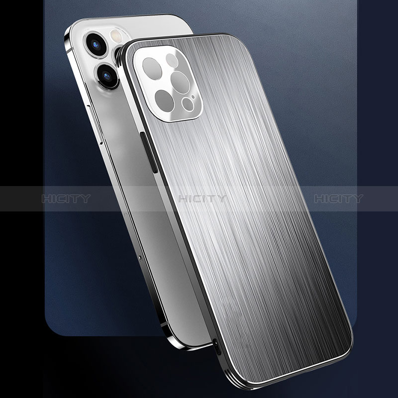 Funda Lujo Marco de Aluminio Carcasa M02 para Apple iPhone 14 Pro Max