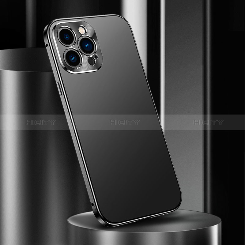 Funda Lujo Marco de Aluminio Carcasa M03 para Apple iPhone 14 Pro Max