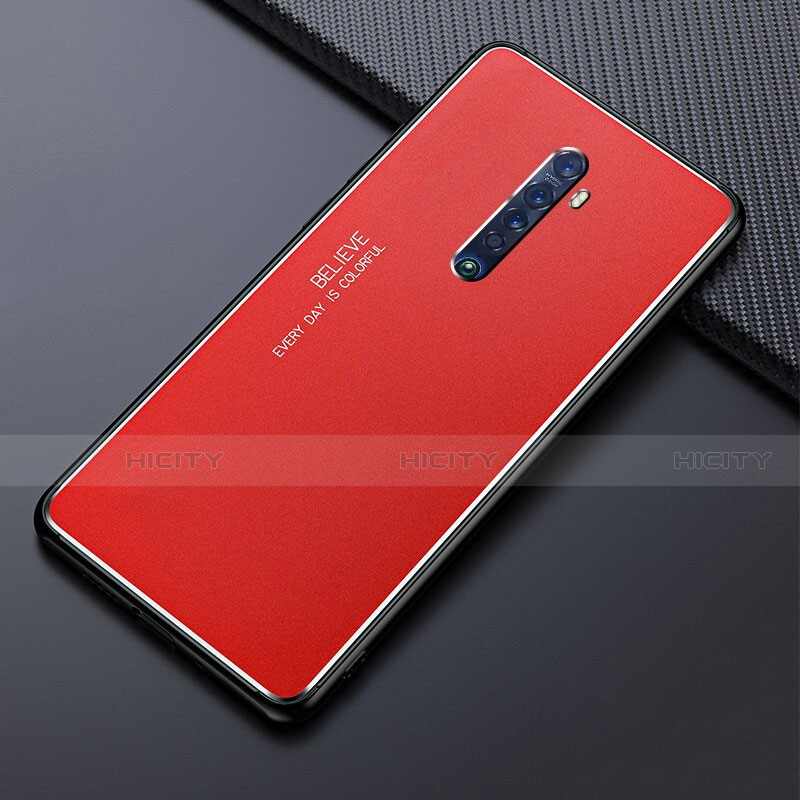 Funda Lujo Marco de Aluminio Carcasa M05 para Oppo Reno2