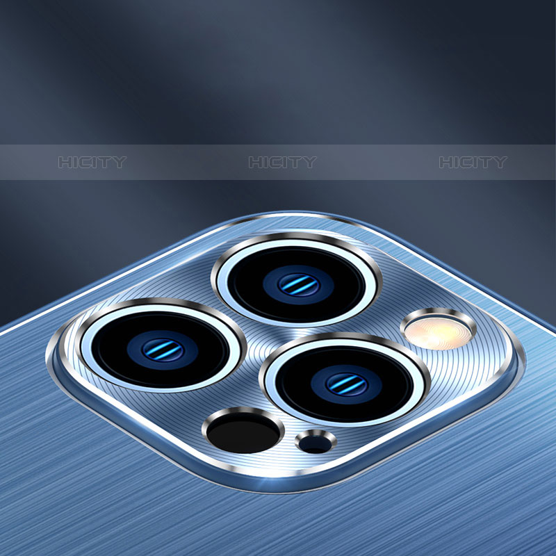 Funda Lujo Marco de Aluminio Carcasa M09 para Apple iPhone 15 Pro