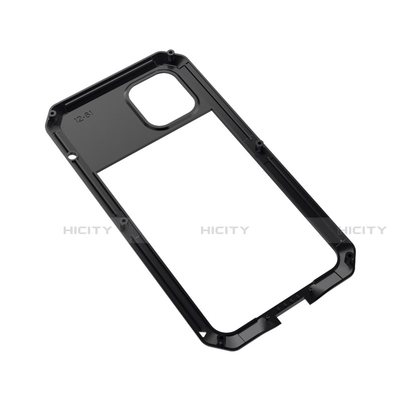 Funda Lujo Marco de Aluminio Carcasa N01 para Apple iPhone 12 Pro