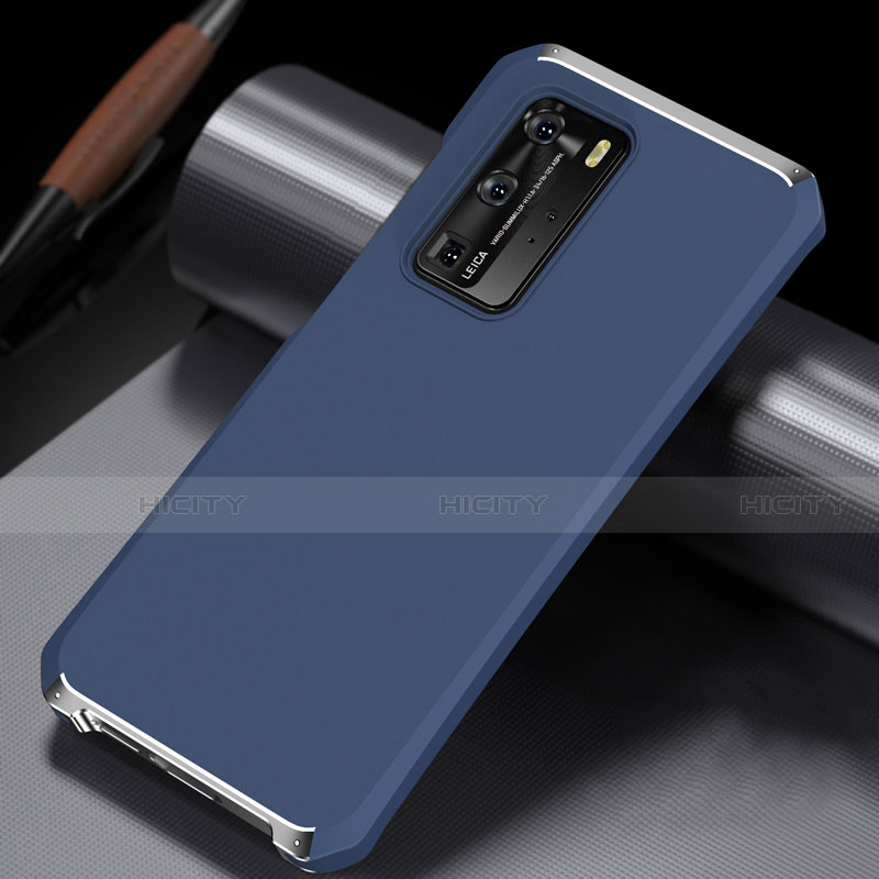 Funda Lujo Marco de Aluminio Carcasa N02 para Huawei P40 Pro