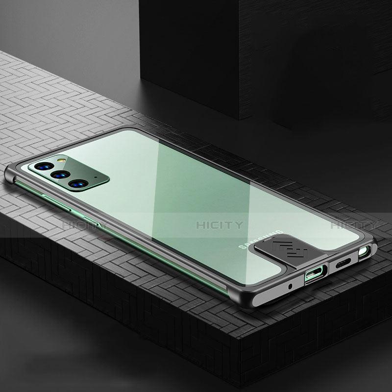Funda Lujo Marco de Aluminio Carcasa N03 para Samsung Galaxy Note 20 5G
