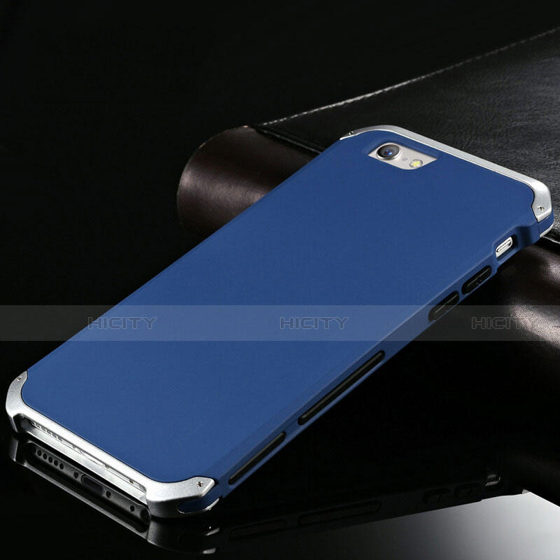 Funda Lujo Marco de Aluminio Carcasa para Apple iPhone 6 Plus