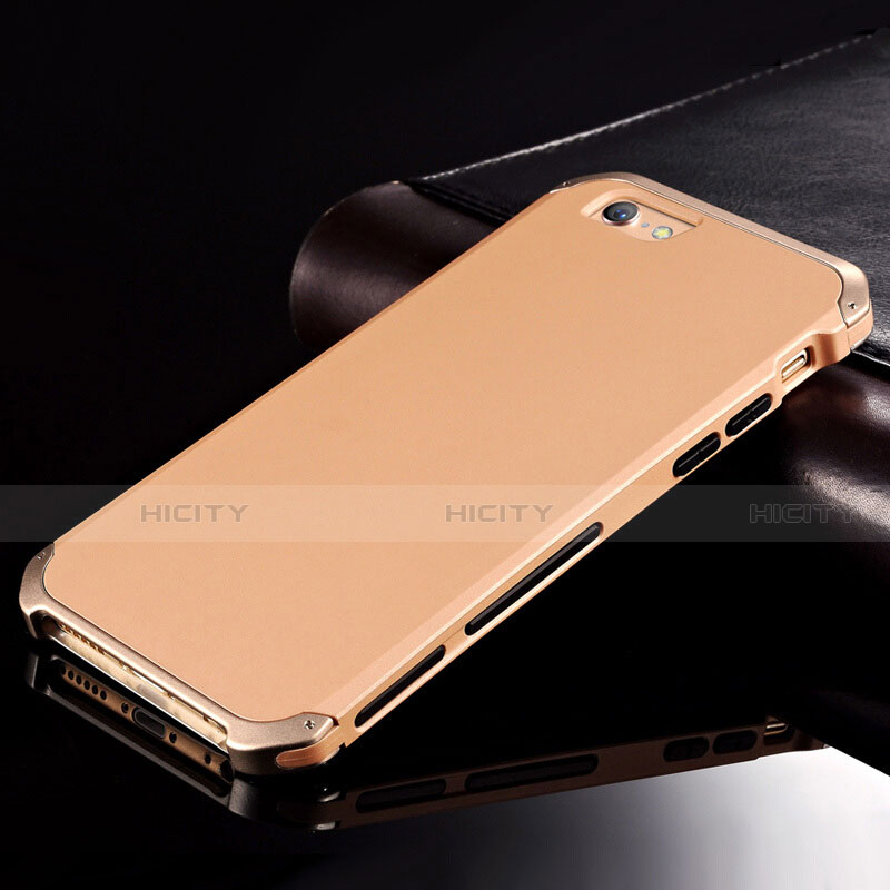 Funda Lujo Marco de Aluminio Carcasa para Apple iPhone 6S Plus