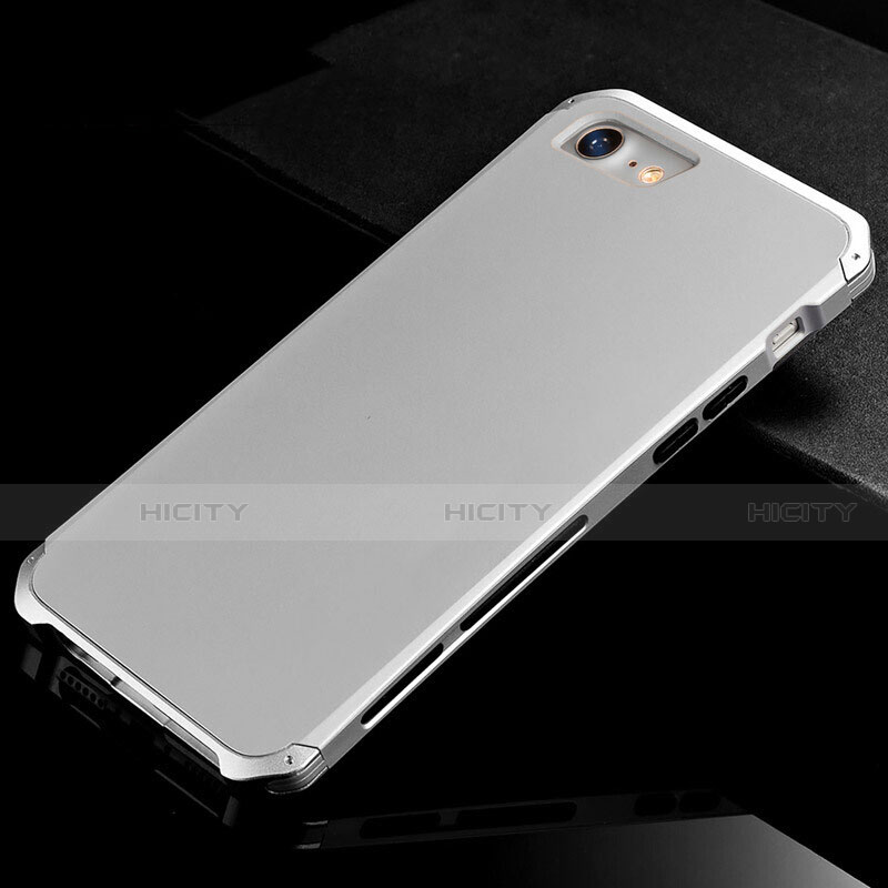 Funda Lujo Marco de Aluminio Carcasa para Apple iPhone 8