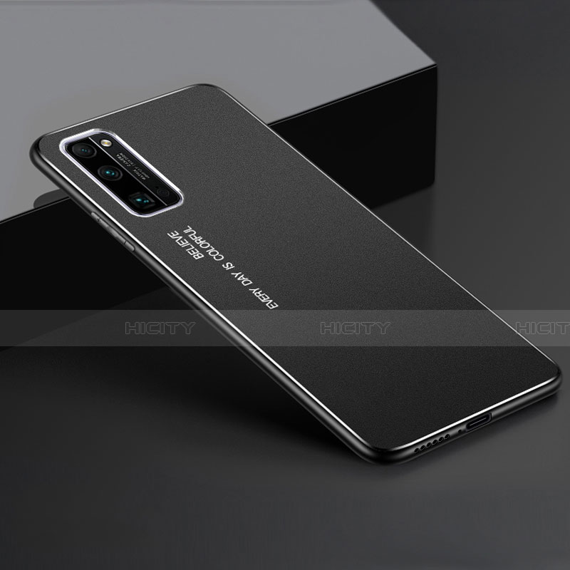 Funda Lujo Marco de Aluminio Carcasa para Huawei Honor 30 Pro+ Plus Negro