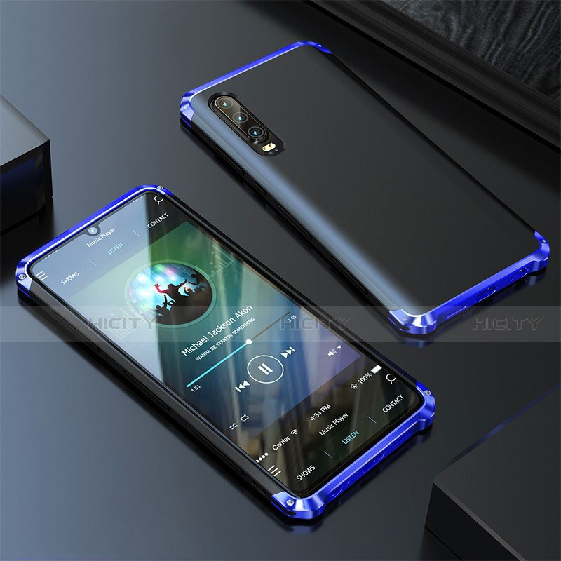 Funda Lujo Marco de Aluminio Carcasa para Huawei P20 Pro