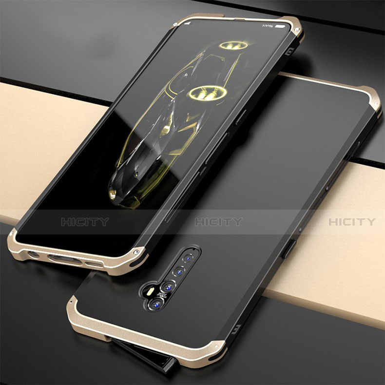 Funda Lujo Marco de Aluminio Carcasa para Oppo Reno2