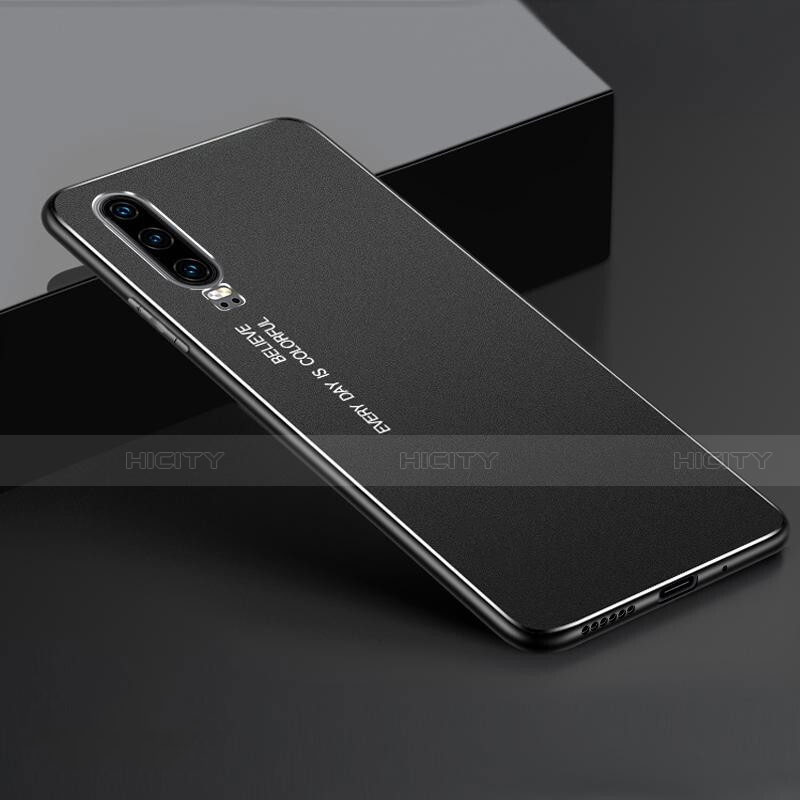 Funda Lujo Marco de Aluminio Carcasa T01 para Huawei P30