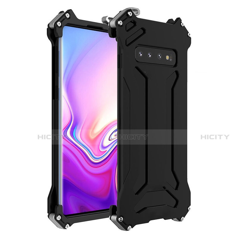 Funda Lujo Marco de Aluminio Carcasa T01 para Samsung Galaxy S10