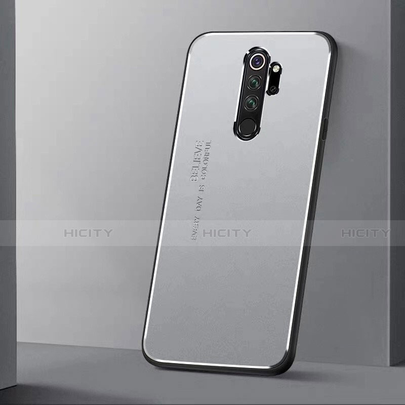 Funda Lujo Marco de Aluminio Carcasa T01 para Xiaomi Redmi Note 8 Pro