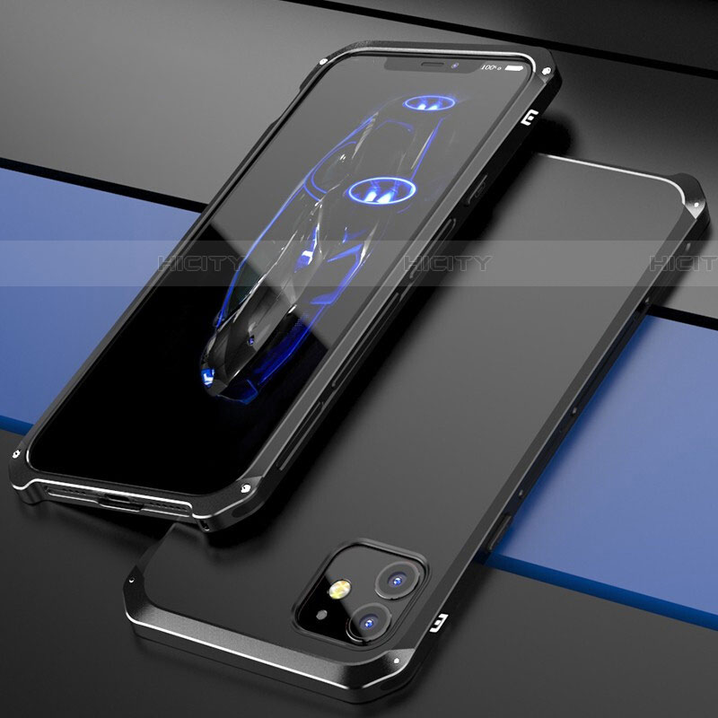 Funda Lujo Marco de Aluminio Carcasa T02 para Apple iPhone 11