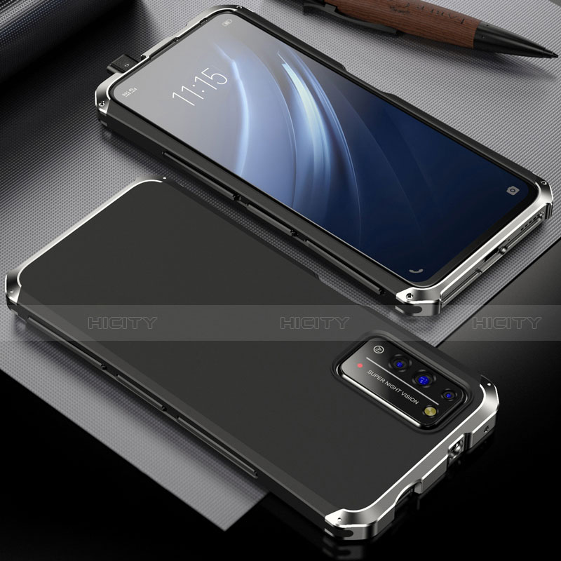 Funda Lujo Marco de Aluminio Carcasa T02 para Huawei Honor X10 5G