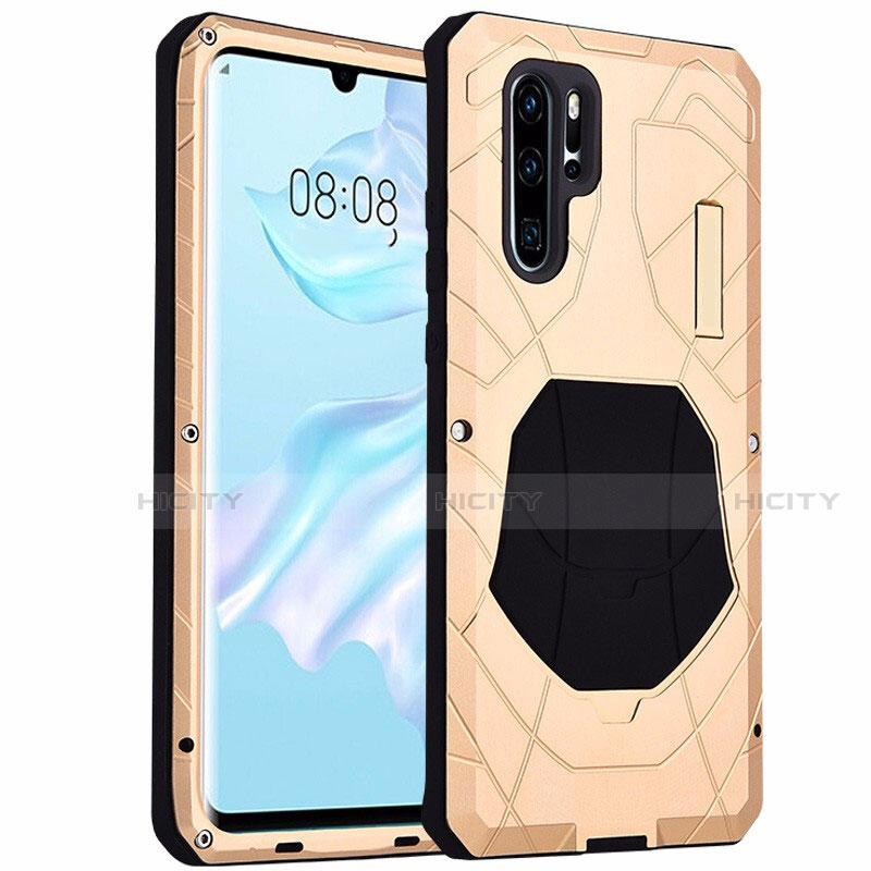 Funda Lujo Marco de Aluminio Carcasa T02 para Huawei P30 Pro