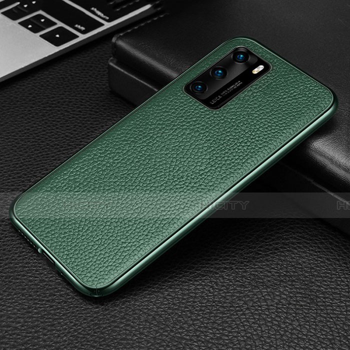 Funda Lujo Marco de Aluminio Carcasa T02 para Huawei P40