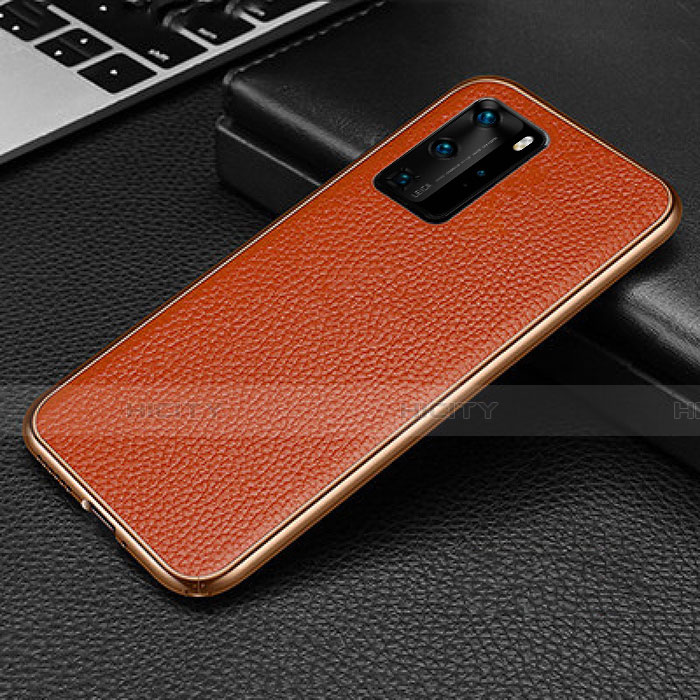 Funda Lujo Marco de Aluminio Carcasa T04 para Huawei P40 Pro