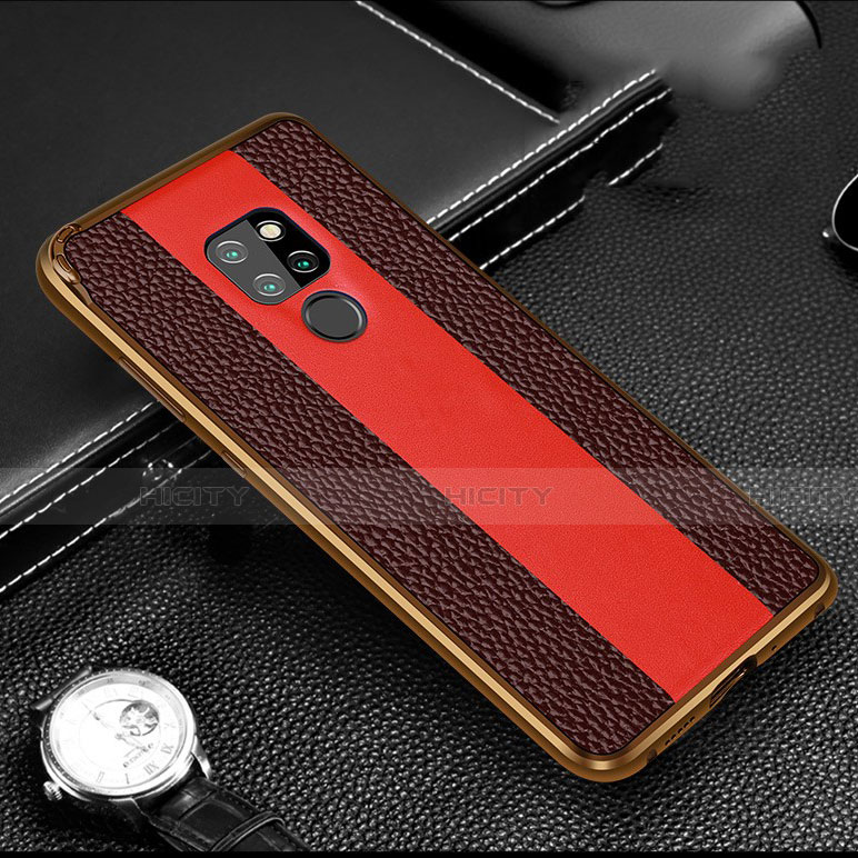 Funda Lujo Marco de Aluminio Carcasa T05 para Huawei Mate 20