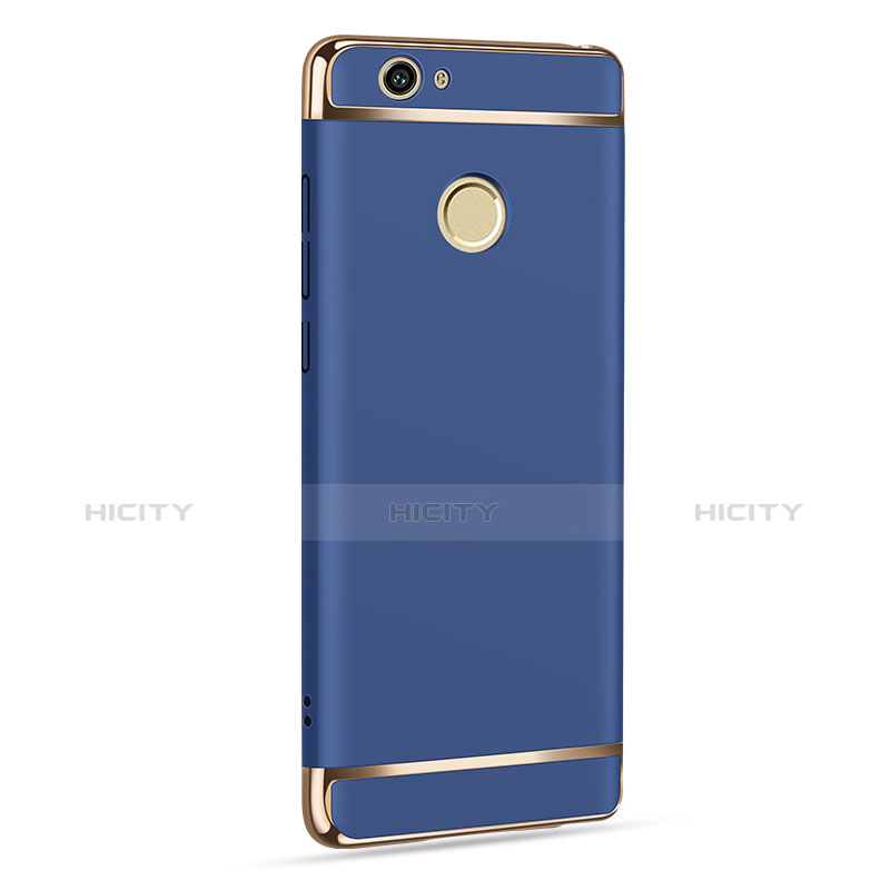 Funda Lujo Marco de Aluminio para Huawei Nova Azul